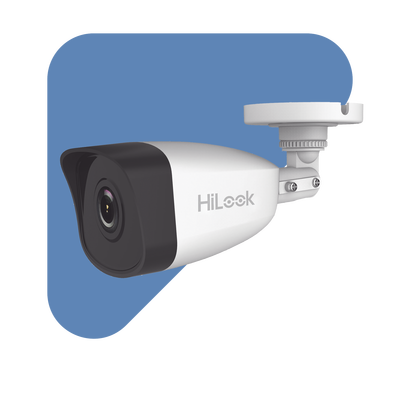 HiLook Series / Bala IP 2 Megapixel / 30 mts IR / Exterior IP67 / PoE / dWDR / Lente 2.8 mm / H.265+ / Onvif