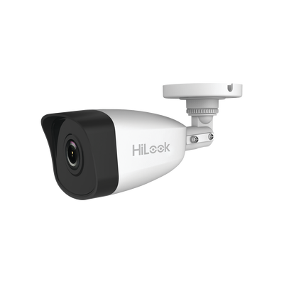 HiLook Series / Bala IP 2 Megapixel / 30 mts IR / Exterior IP67 / PoE / dWDR / Lente 2.8 mm / H.265+ / Onvif