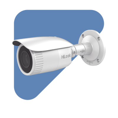 Bala IP 2 Megapixel / Lente Motorizado 2.8 - 12 mm / 50 mts IR EXIR / PoE / Exterior IP67 / dWDR / Micro SD / Ultra Baja Iluminación / Onvif