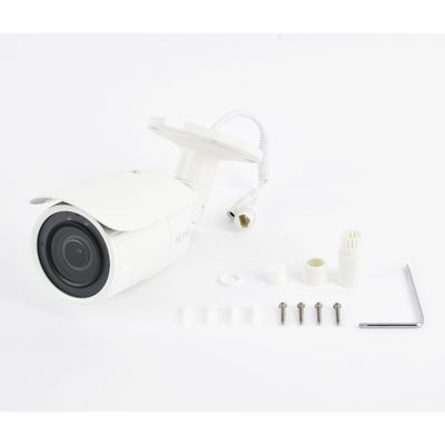 Bala IP 4 Megapixel / Lente Motorizado 2.8 - 12 mm / 30 mts IR EXIR / PoE / Exterior IP67 / WDR 120 dB / Micro SD / ONVIF