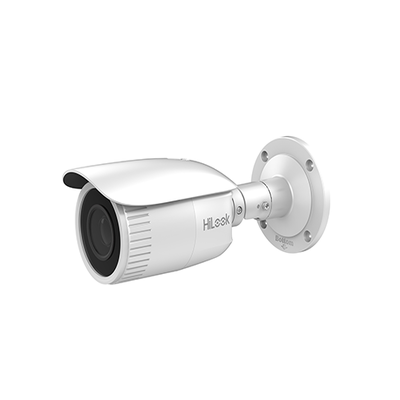 Bala IP 4 Megapixel / Lente Motorizado 2.8 - 12 mm / 30 mts IR EXIR / PoE / Exterior IP67 / WDR 120 dB / Micro SD / ONVIF