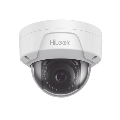 HiLook Series / Domo IP 2 Megapixel / 30 mts IR / Exterior IP67 / IK10 / dWDR / PoE / Lente 2.8 mm / Onvif