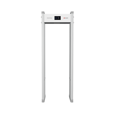 Arco Detector de Metales de 18 Zonas con Pantalla LCD de 7" / Conteo de personas y Alarmas / Ajuste de Sensibilidad e Interferencias