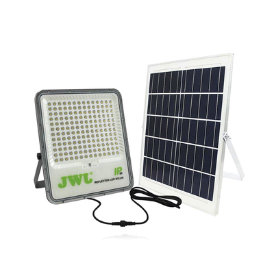 Reflector con Panel Solar 150 W / Medida Reflector 205 x 50  x 260 mm / 3.2  V CD / Medida Panel 350 x 16 x 350 mm / T.C.C. 6 500 K / IP66.