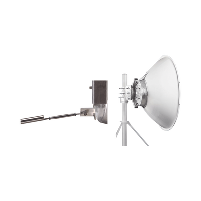 Antena parabólica 4 ft para radio B11, ganancia de  41 dBi, conector guía de onda, 10.1-11.7 GHz, 1.2 m, incluye montaje JRZ1200-ADJUSTABLE