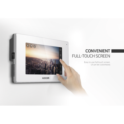 VIDEOPORTERO TOUCH SCREEN de 7", GRABACION en microSD