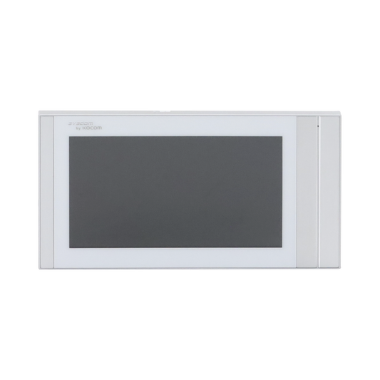 Monitor Analógico LCD de 7" 1080p (Full HD) a Color / Touch Screen / Soporta 2 Frentes de Calle y hasta 4 Monitores / Soporta Cámaras Analogicas (TURBOHD) para Tener Visión Adicional / Color Blanco