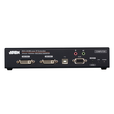 Trasmisor KVM por IP | DVI-I dual display | USB