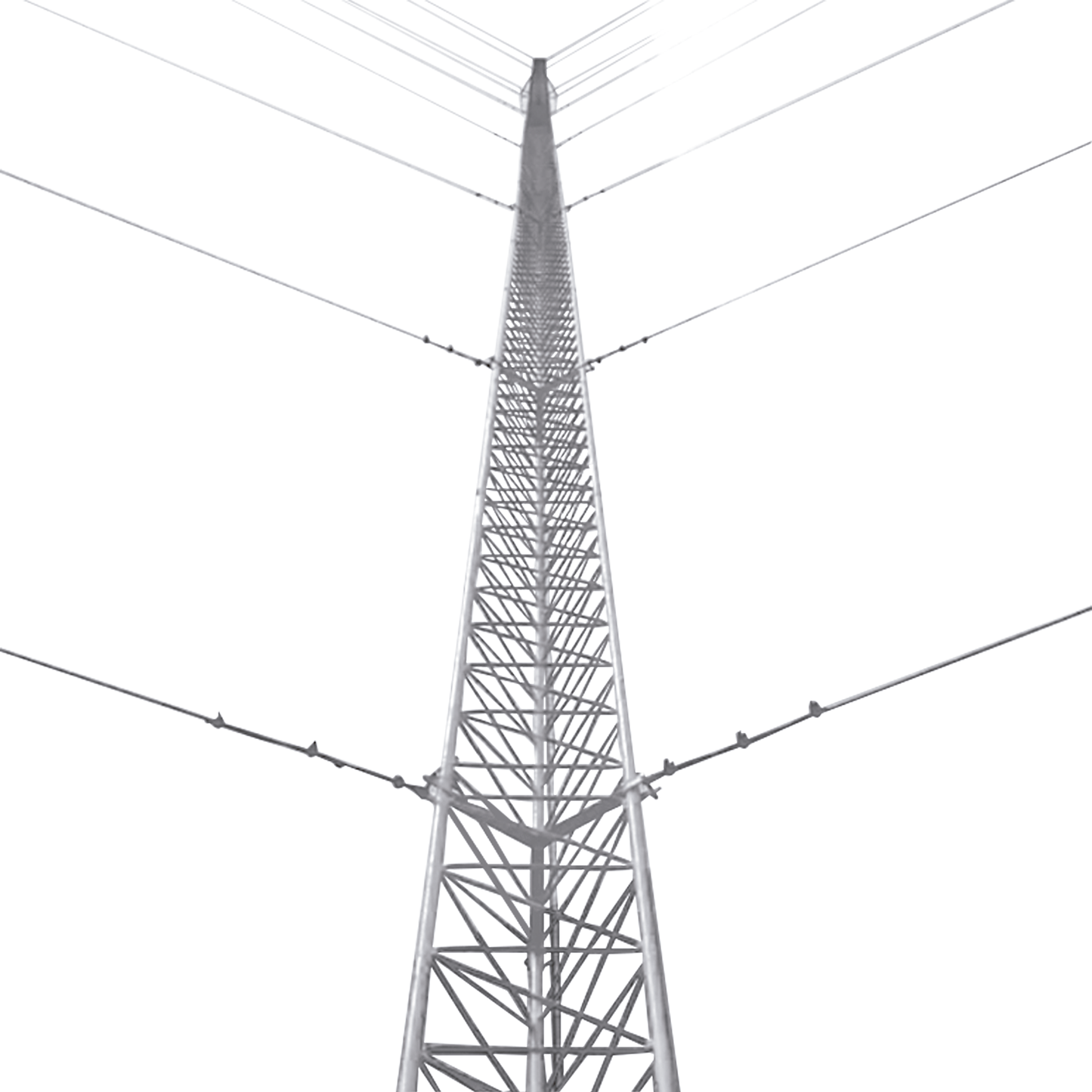 Kit de Torre Arriostrada de Techo de 3 m con Tramo STZ30G Galvanizada por InmersiÃ³n en Caliente (No incluye retenida).
