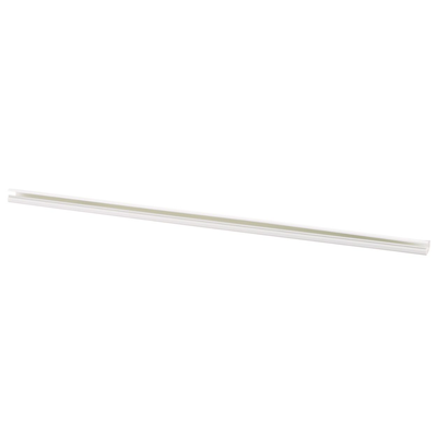 Canaleta LD5 de PVC rígido, con cinta adhesiva para instalación sin herramientas, 26 x 15 x 1828.8 mm, Color Blanco