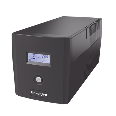 UPS 1200VA/720W, L/INTERACTIVA, PROTECTOR RJ45 + USB, 8 CONTACTOS NEMA 5-15R C/PANTALLA LCD