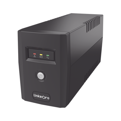 UPS L/INTERACTIVA  600VA/360W, 6 TOMAS 5-15R, REGULADOR D/VOLT., PROT. RJ45 + USB