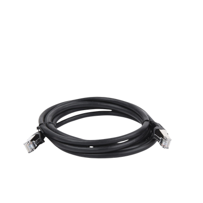 Cable de parcheo FTP Cat6 - 2.0 m - negro