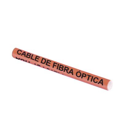 Marcador de Fibra Óptica Color Naranja, Diámetro de aplicación: 6.4 a 12.5 mm