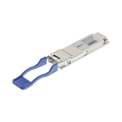 Transceptor Óptico QSFP28 (Mini-Gbic) / Monomodo 1310 nm / 100 Gbps / 100GBASE-LR4 / Conectores LC/UPC Dúplex / DDM / Hasta 3 km