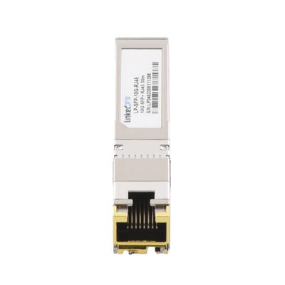 Transceptor Óptico SFP+ a RJ45 /10 Gbps / Conector RJ45 / 10GBASE-T / Distancia de hasta 30 m.