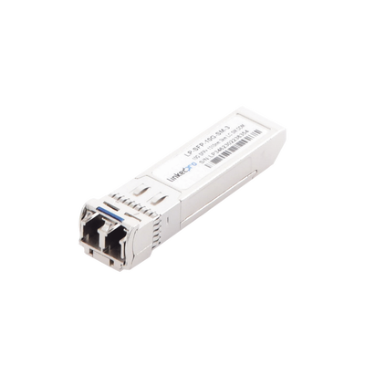 Transceptor Óptico SFP+ (Mini-Gbic) / Monomodo 1310 nm / 10 Gbps / 10GBASE / Conectores LC/UPC Dúplex / DDM / Hasta 3 km