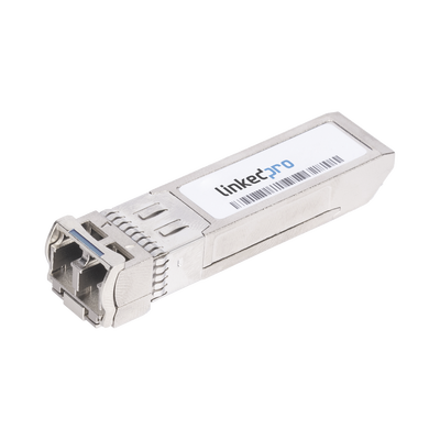 Transceptor Óptico SFP+ (Mini-Gbic) / Monomodo 1550 nm / 10 Gbps / 10GBASE-ER / Conectores LC/UPC Dúplex / DDM / Hasta 40 km