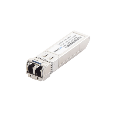 Transceptor Óptico SFP+ (Mini-Gbic) / Monomodo 1310 nm / 10 Gbps / 10GBASE / Conectores LC/UPC Dúplex / DDM / Hasta 5 km