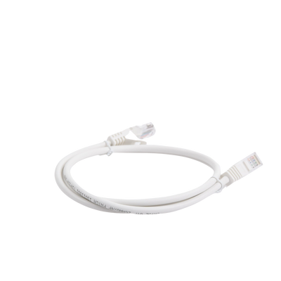 Cable de parcheo UTP Cat5e - 1 m - blanco