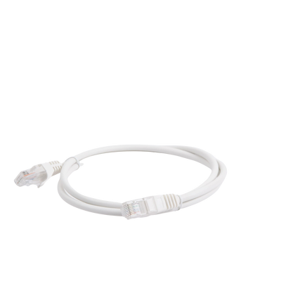 Cable de parcheo UTP Cat5e - 1 m - blanco