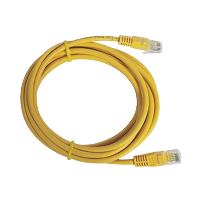 Cable de Parcheo UTP Cat5e - 7.0m. - Amarillo