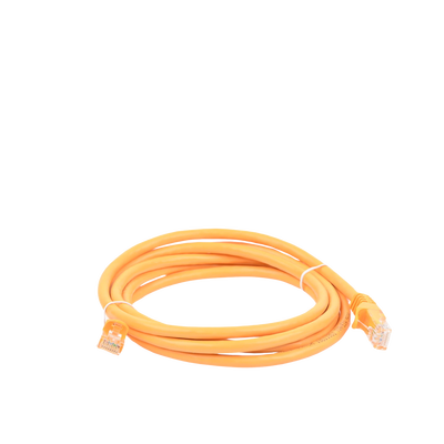 Cable de parcheo UTP Cat6 - 2 m - amarillo