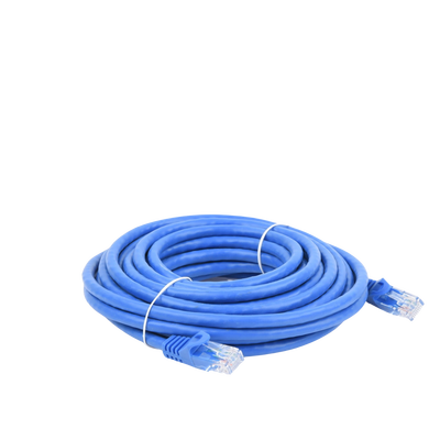 Cable de parcheo UTP Cat6 - 7 m - azul