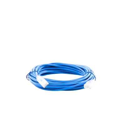 Cable de Parcheo Slim UTP Cat6A - 7 m Azul, Diámetro Reducido (28 AWG)