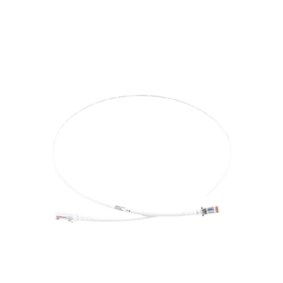 Patch Cord MC6 Modular Cat6 UTP, CM/LS0H, 3ft, Color Blanco