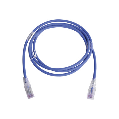 Patch Cord MC6 Modular Cat6 UTP, CM/LS0H, 5ft, Color Azul, Versión Bulk (Sin Empaque Individual)