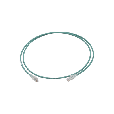 Patch Cord MC6 Modular Cat6 UTP, CM/LS0H, 5ft, Color Verde