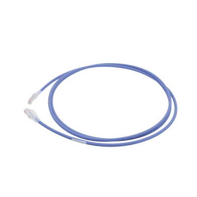 Patch Cord MC6 Modular Cat6 UTP, CM/LS0H, 7ft, Color Azul