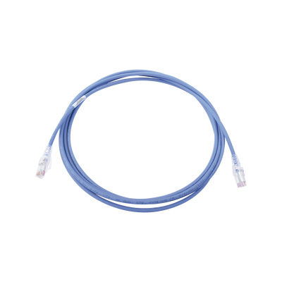 Patch Cord MC6 Modular Cat6 UTP, CM/LS0H, 10ft, Color Azul