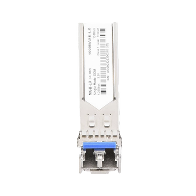 Paquete de 10 Piezas del Modelo (MGB-LX v2) del Transceptor mini-GBIC SFP 1G LC Duplex Para Fibra Monomodo de 20 Km