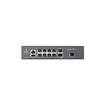 Switch inteligente cnMatrix EX2010 capa 3 de 13 puertos (8 Ethernet Gigabit, 2 SFP, 1 consola, 1 MNGMT, 1 USB) administración desde la Nube