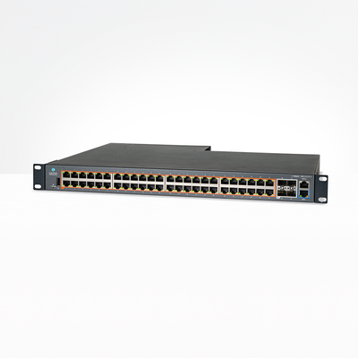 cnMatrix EX2052R-P, conmutador inteligente Ethernet PoE, 48 x 1 Gps y 4 SFP +, fuente de alimentación extraíble