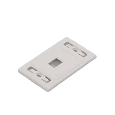 Placa de pared modular MAX, de 1 salida, color blanco