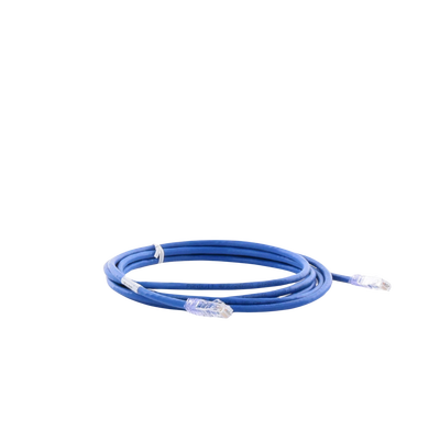 Cable de parcheo UTP Categoría 6, con plug modular en cada extremo - 3 m. - Azul