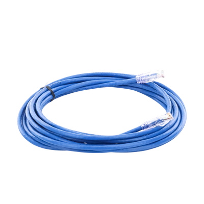 Cable de parcheo UTP Categoría 6, con plug modular en cada extremo - 6 m. - Azul