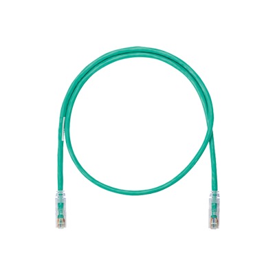 Cable de parcheo UTP Categoría 6, con plug modular en cada extremo - 3 m. - Verde