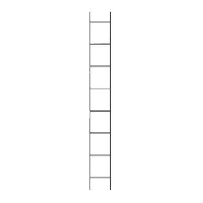 Escalerilla de Ascenso de 6 Metros (20 Pies) para Torres Tubulares SSV.