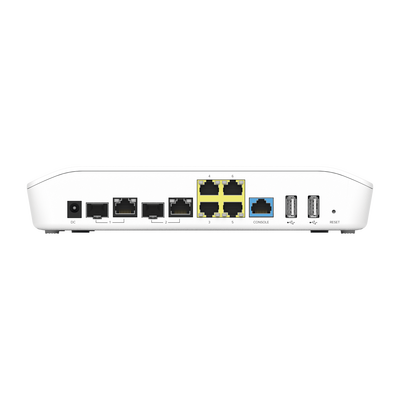 Router/Firewall SD-WAN NSE3000 / 2 puertos WAN Gigabit + 2 SFP combo / 4 puertos LAN Gigabit / Gestión Unificada de Amenazadas / Administración desde la Nube con cnMaestro / Hasta 1,000 dispositivos