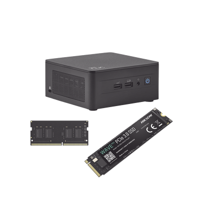 ASUS NUC KIT / ESTACION DE TRABAJO / CORE I3 13VA GENERACION / RAM 16GB / SSD 256GB