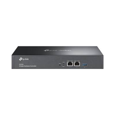 Controladora Omada para gestionar hasta 500 equipos Omada/ Gestion desde la Nube gratuita / Actualizaciones masivas / 2 puertos Gigabit con PoE af/at