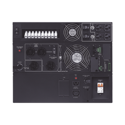 UPS de 6000 VA/5400 W, Online Doble Conversión, 200 - 240 Vac de Entrada NEMA L6-30P, 120 - 240 Vac de Salida, Onda Senoidal Pura, Torre o Rack de 8 UR, Con 6 Tomas NEMA 5-20R, 2 NEMA L6-20R y 1 NEMA L6-30R