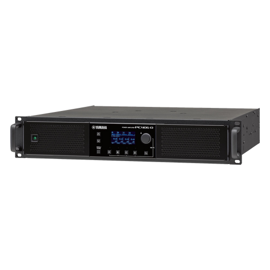 Amplificador de Audio de Alta Potencia | 4 x 600w |  Baja Impedancia | 70/100V | DSP Integrado | Interfaz Dante
