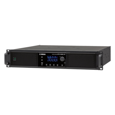 Amplificador de Audio de Alta Potencia | 4 x 600w |  Baja Impedancia | 70/100V | DSP Integrado | Interfaz Dante