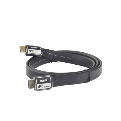 Cable HDMI versión 2.0 plano de 1M (3.2 ft) optimizado para resolución 4K ULTRA HD