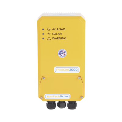 Controlador Universal  Solar  para Bombas CA, de 0.75HP - 1.0HP monofásica y hasta 1.5HP en trifásica